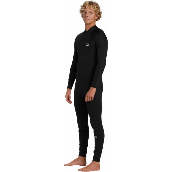 Billabong Foil 4/3mm Back Zip 2025 Våddragt Til Mænd ABYW100235 Black